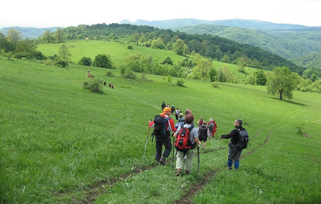 Kozara mountain and its 4 rivers